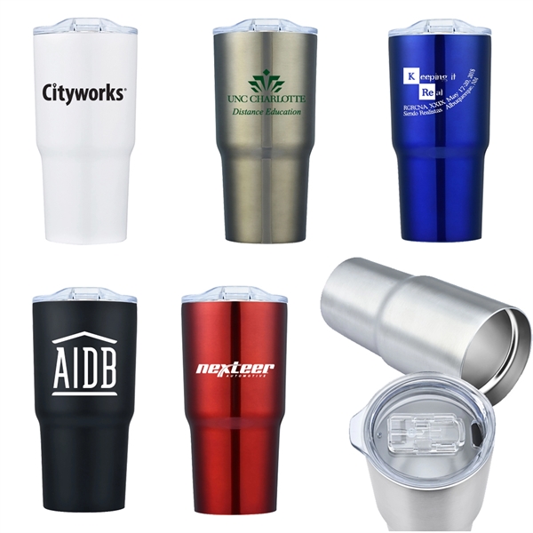 20 Oz Vacuum Sealed Travel Tumbler... from ASI 79535 Primetime / Primetime