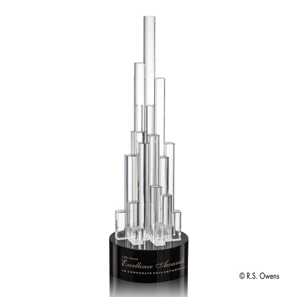Inspired by the Burj Tower in Abu Dhabi, this Spire towers... from ASI 84592 St Regis Group / R S Owens & Co Inc