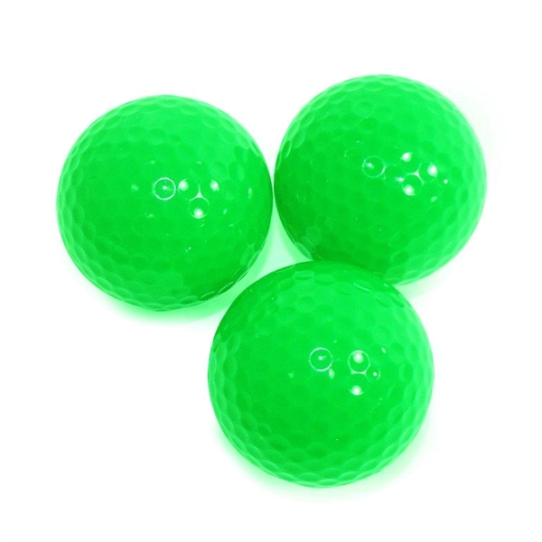 Bulk Packed 12 Neon Green Golf Balls... from ASI 38120 Ball Pro / Diversified Quality Kitchenware