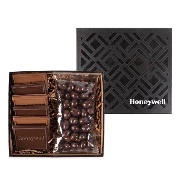 6 Piece Cookie and Confection Gift Box... from ASI 44900 NC Custom (CI/Lanco) / Chocolate Inn