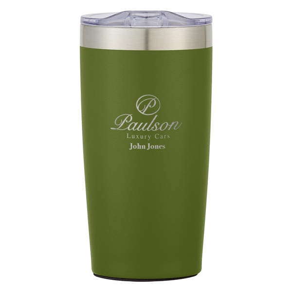 20 oz. travel mug with spill-resistant lid and double-wall insulation... from ASI 61125 Hit Promotional Products / Hit®