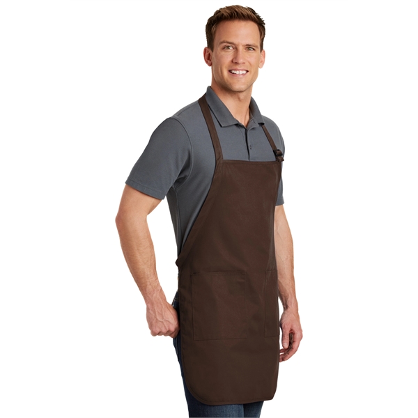 Port Authority Full-Length Apron with Pockets.... from ASI 84863 SanMar