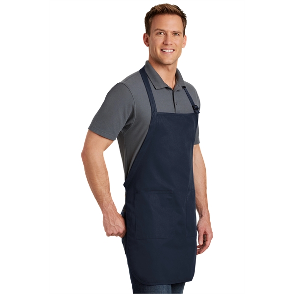 Port Authority Full-Length Apron with Pockets.... from ASI 84863 SanMar