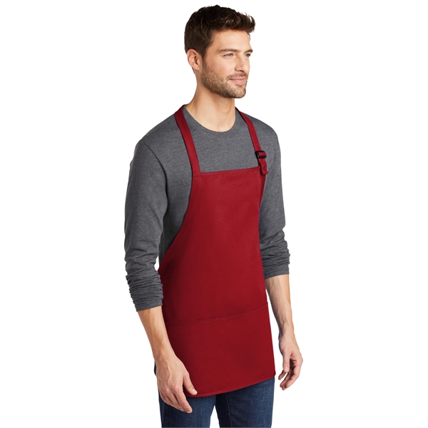 Port Authority Medium-Length Apron with Pouch Pockets.... from ASI 84863 SanMar