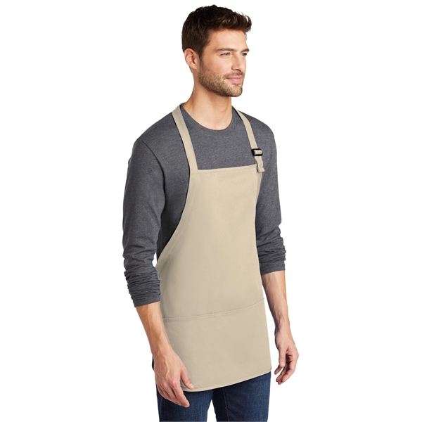 Port Authority Medium-Length Apron with Pouch Pockets.... from ASI 84863 SanMar