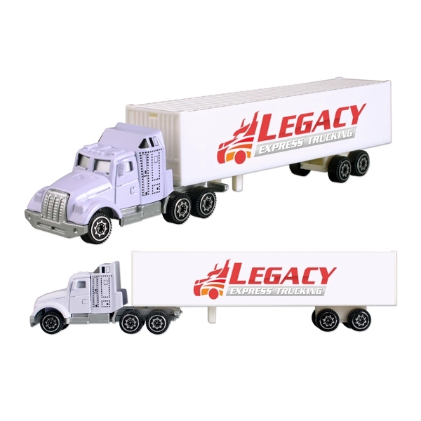 7.5" tractor trailer is available in blue or white and is... from ASI 98360 WOWLine / WOWLine®