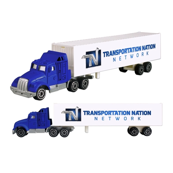 7.5" tractor trailer is available in blue or white and is... from ASI 98360 WOWLine / WOWLine®