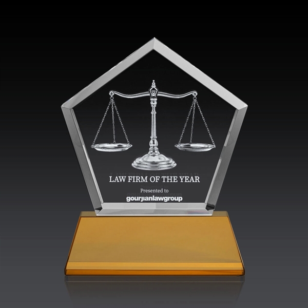 This pentagonal award is the perfect way to let your image... from ASI 84592 St Regis Group / St Regis