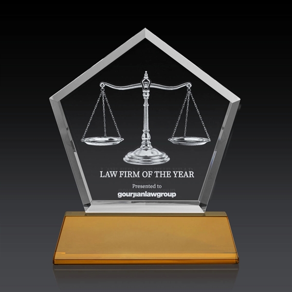 This pentagonal award is the perfect way to let your image... from ASI 84592 St Regis Group / St Regis