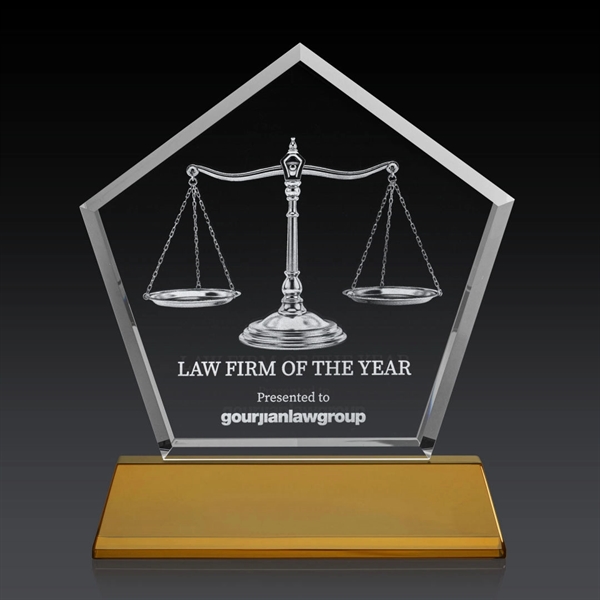 This pentagonal award is the perfect way to let your image... from ASI 84592 St Regis Group / St Regis