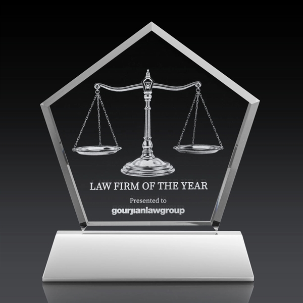 This pentagonal award is the perfect way to let your image... from ASI 84592 St Regis Group / St Regis