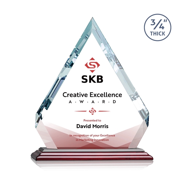 Beautiful diamond beveled award mounted on an  Albion™ base. Let... from ASI 84592 St Regis Group / St Regis