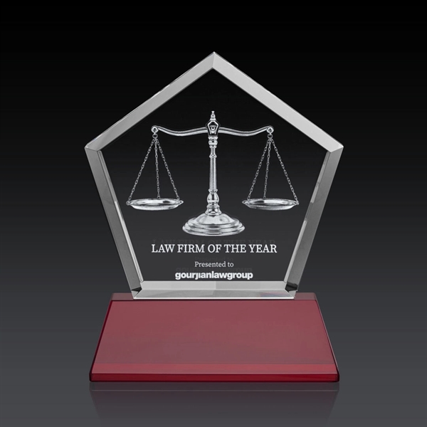 This pentagonal award is the perfect way to let your image... from ASI 84592 St Regis Group / St Regis