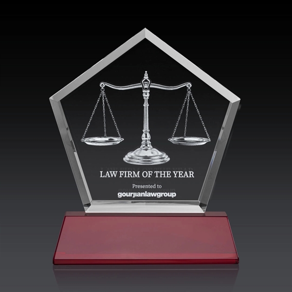 This pentagonal award is the perfect way to let your image... from ASI 84592 St Regis Group / St Regis