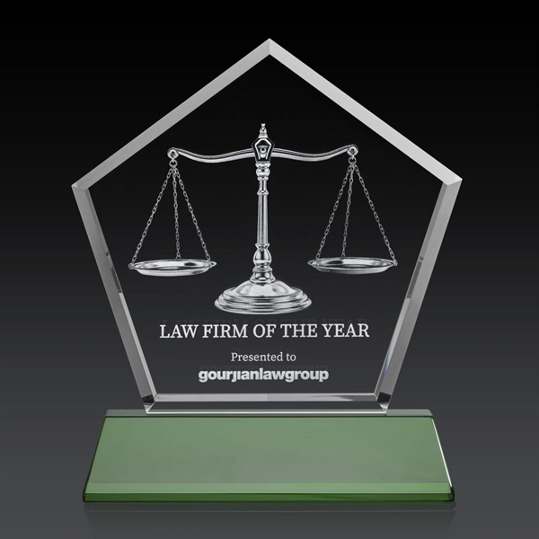 This pentagonal award is the perfect way to let your image... from ASI 84592 St Regis Group / St Regis