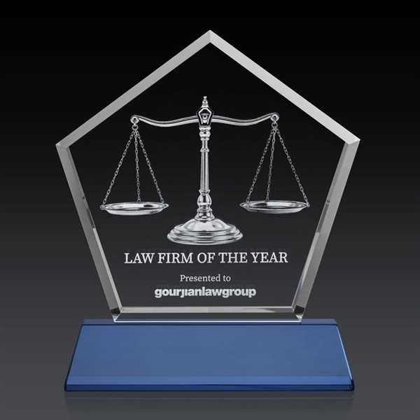 This pentagonal award is the perfect way to let your image... from ASI 84592 St Regis Group / St Regis