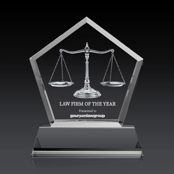 This pentagonal award is the perfect way to let your image... from ASI 84592 St Regis Group / St Regis