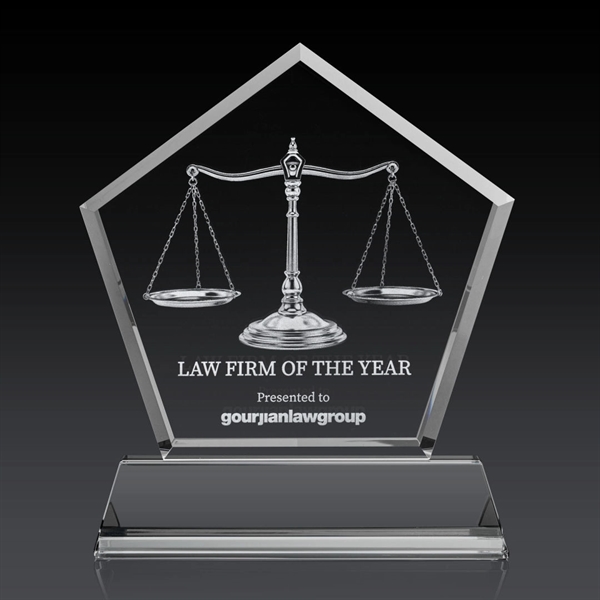 This pentagonal award is the perfect way to let your image... from ASI 84592 St Regis Group / St Regis