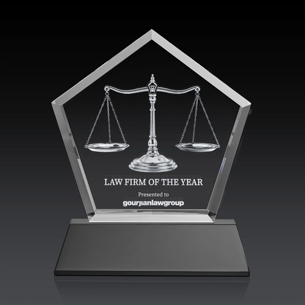 This pentagonal award is the perfect way to let your image... from ASI 84592 St Regis Group / St Regis