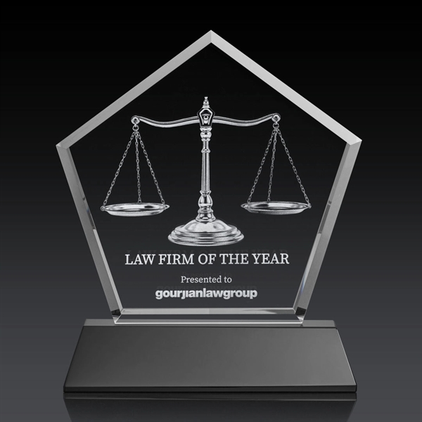 This pentagonal award is the perfect way to let your image... from ASI 84592 St Regis Group / St Regis