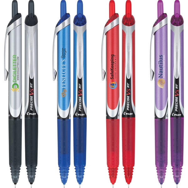 Retractable Rolling Ball pen, Extra Fine point (0.5mm) available in Black,... from ASI 78110 Pilot Corporation Of America / PILOT PEN
