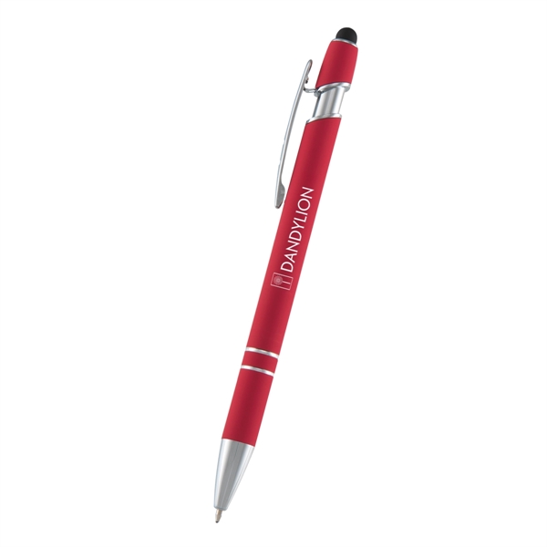 Plunger-action Softex incline stylus pen for writing down reminders, notes, and... from ASI 61125 Hit Promotional Products / Hit®