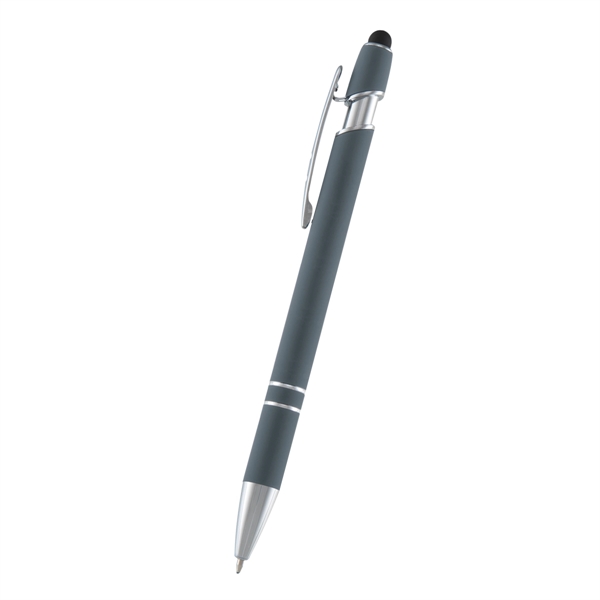 Plunger-action Softex incline stylus pen for writing down reminders, notes, and... from ASI 61125 Hit Promotional Products / Hit®