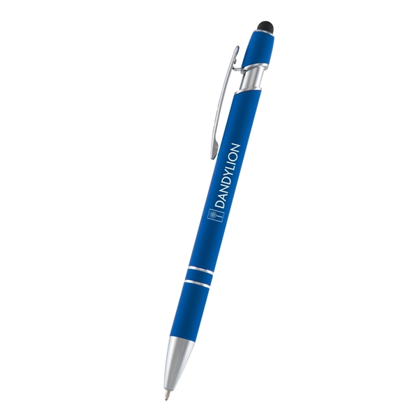 Plunger-action Softex incline stylus pen for writing down reminders, notes, and... from ASI 61125 Hit Promotional Products / Hit®