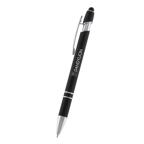 Plunger-action Softex incline stylus pen for writing down reminders, notes, and... from ASI 61125 Hit Promotional Products / Hit®