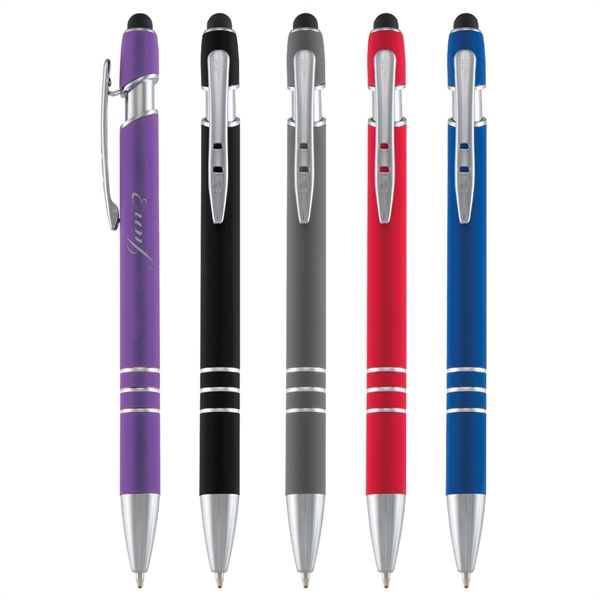 Plunger-action Ander incline stylus pen for writing down reminders, notes, and... from ASI 61125 Hit Promotional Products / Hit®