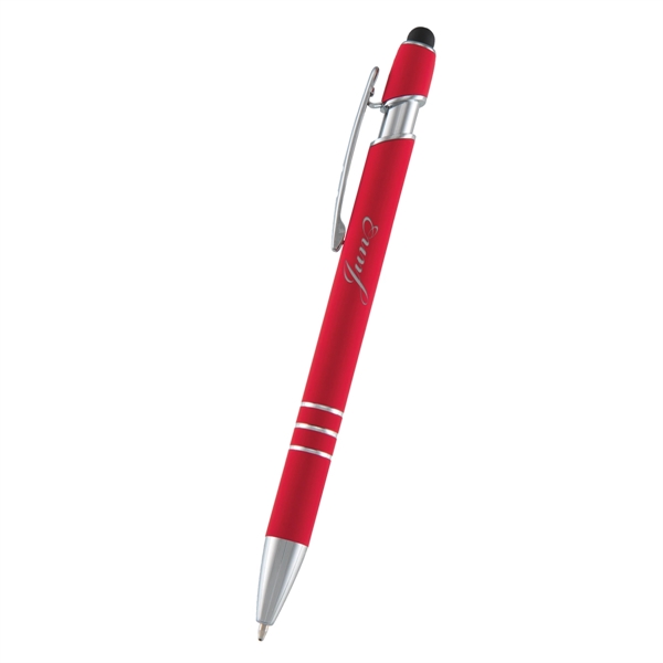 Plunger-action Ander incline stylus pen for writing down reminders, notes, and... from ASI 61125 Hit Promotional Products / Hit®