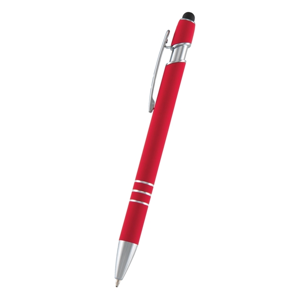 Plunger-action Ander incline stylus pen for writing down reminders, notes, and... from ASI 61125 Hit Promotional Products / Hit®