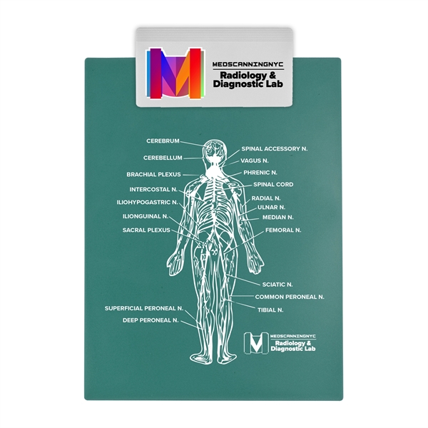 Full-sized clipboard with jumbo 5-1/2" clip holds a standard 8 1/2"... from ASI 55990 Garyline