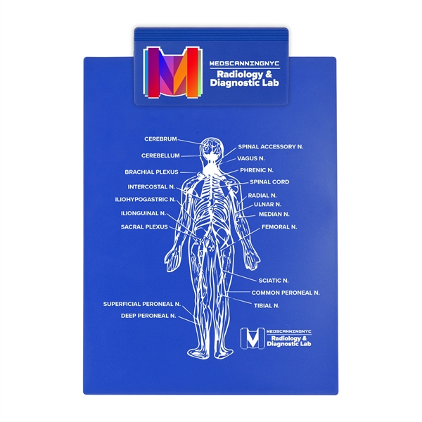 Full-sized clipboard with jumbo 5-1/2" clip holds a standard 8 1/2"... from ASI 55990 Garyline