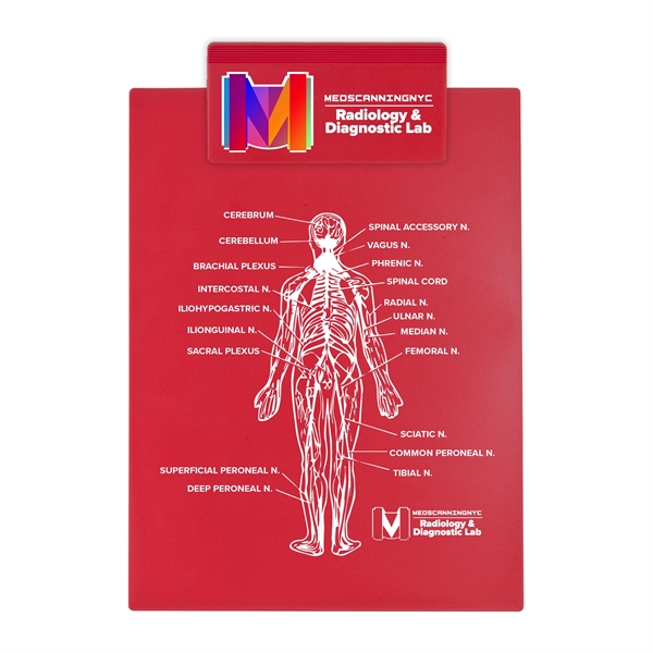 Full-sized clipboard with jumbo 5-1/2" clip holds a standard 8 1/2"... from ASI 55990 Garyline