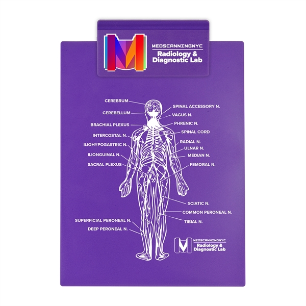 Full-sized clipboard with jumbo 5-1/2" clip holds a standard 8 1/2"... from ASI 55990 Garyline