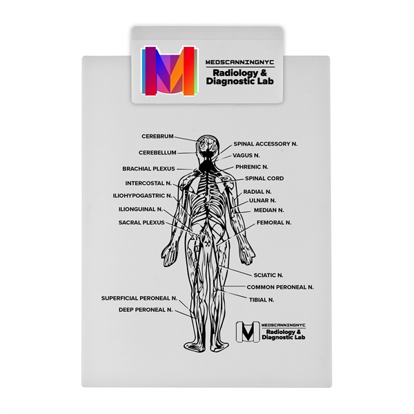 Full-sized clipboard with jumbo 5-1/2" clip holds a standard 8 1/2"... from ASI 55990 Garyline