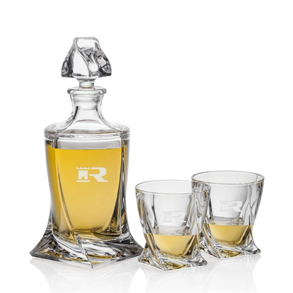 Decanter and On-the-Rocks set.... from ASI 84592 St Regis Group