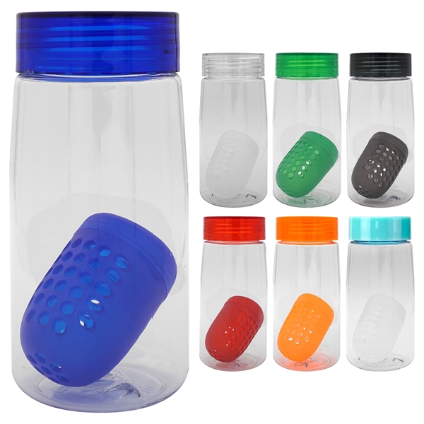 Clear View 18 oz. Recycled Bottle with Floating Infuser... from ASI 30208 A P Specialties / AP Specialties