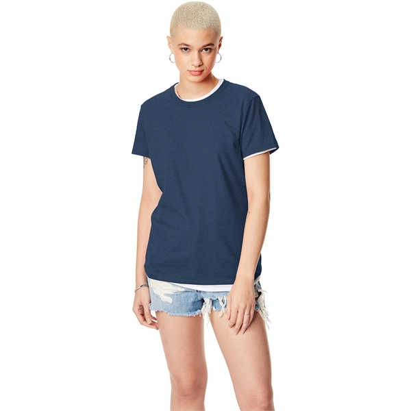 Women's contoured, side-seamed T-shirt made of preshrunk cotton in several available... from ASI 34063 alphabroder