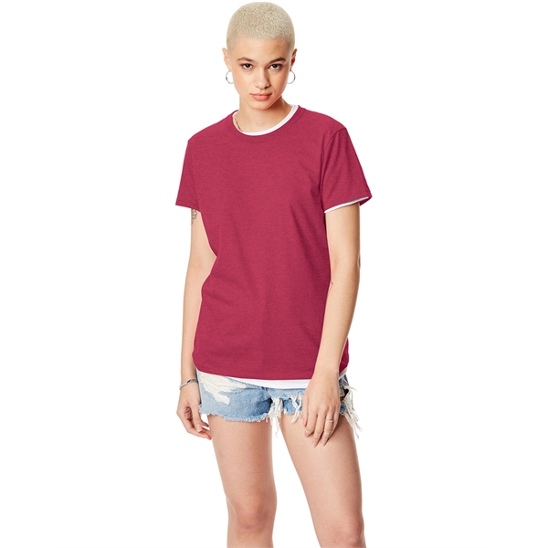 Women's contoured, side-seamed T-shirt made of preshrunk cotton in several available... from ASI 34063 alphabroder