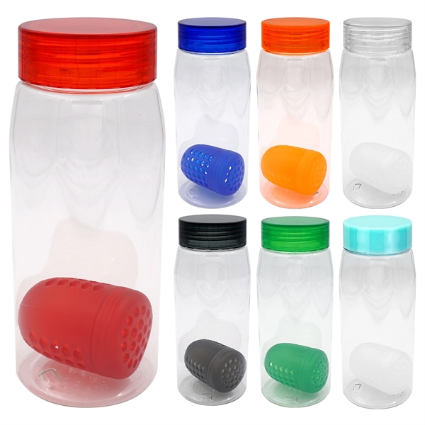Clear View 25 oz. Recycled Bottle with Floating Infuser... from ASI 30208 A P Specialties / AP Specialties