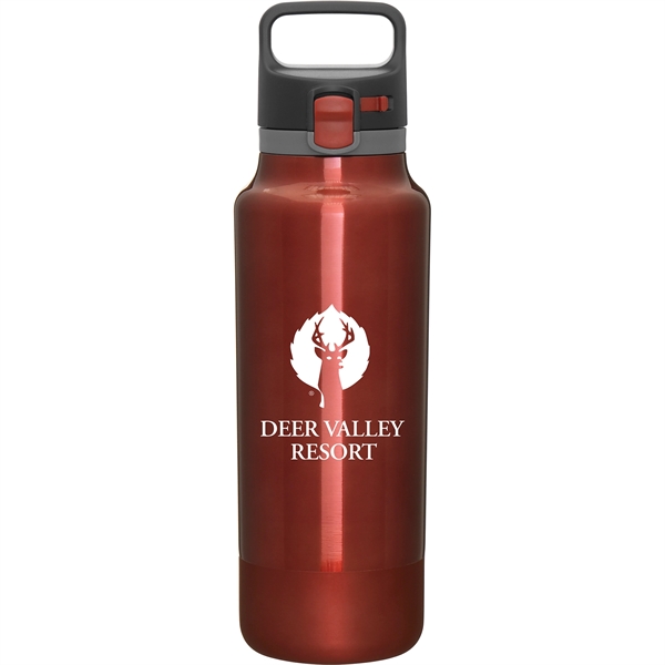 25 oz double wall 18/8 stainless steel thermal bottle with copper... from ASI 51197 ETS Express, LLC