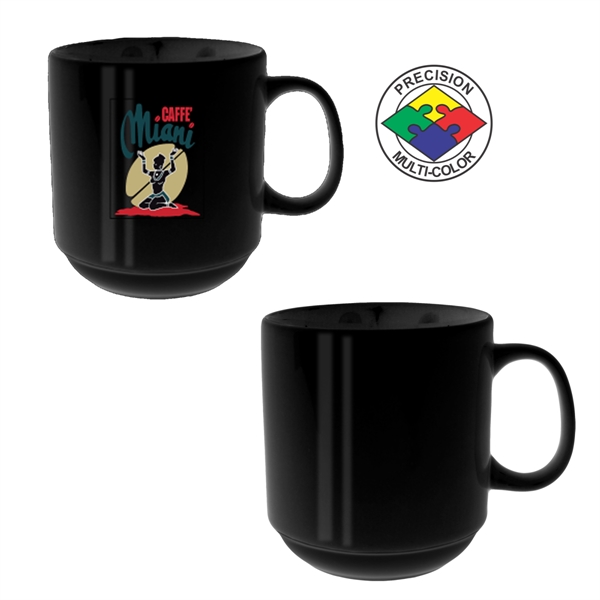 12oz Porcelain Stacking Mug... from ASI 80093 Pyrographics / Pyrographics Line