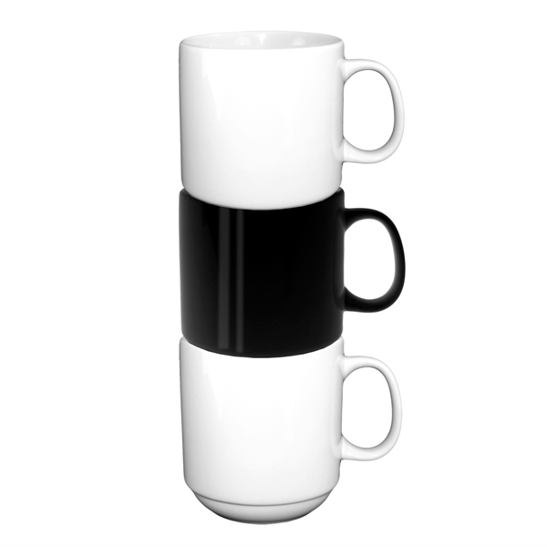 12oz Porcelain Stacking Mug... from ASI 80093 Pyrographics / Pyrographics Line