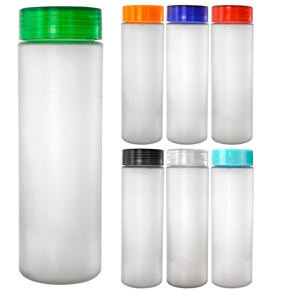 Clear View 22 oz. Frosted Glass Bottle... from ASI 30208 A P Specialties / AP Specialties