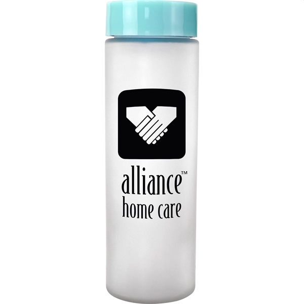 Clear View 22 oz. Frosted Glass Bottle... from ASI 30208 A P Specialties / AP Specialties