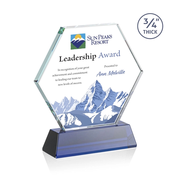 The Pickering VividPrint™ Starfire Crystal Award features a brilliant... from ASI 84592 St Regis Group / St Regis