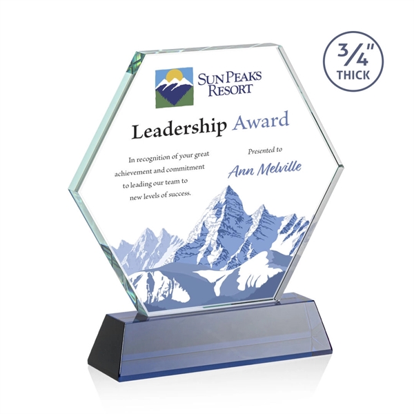 The Pickering VividPrint™ Starfire Crystal Award features a brilliant... from ASI 84592 St Regis Group / St Regis