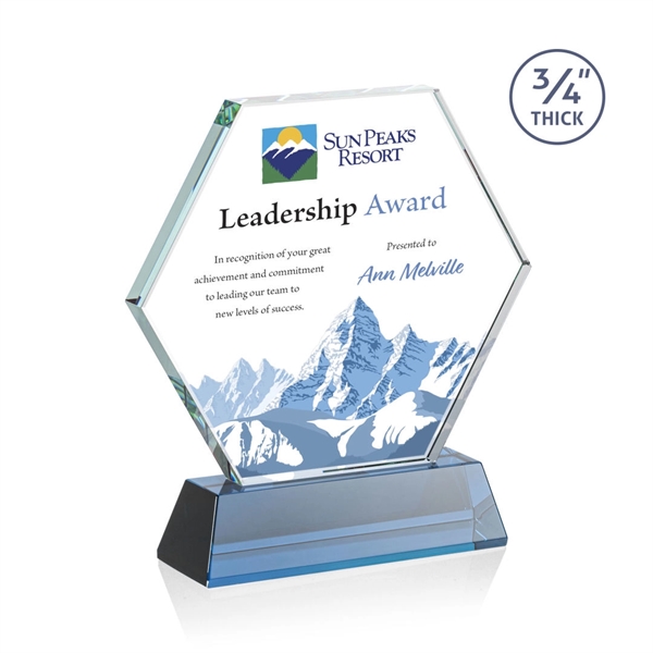 The Pickering VividPrint™ Starfire Crystal Award features a brilliant... from ASI 84592 St Regis Group / St Regis